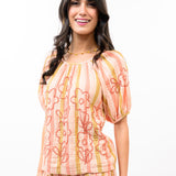Lorna Embroidered Blouse