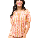 Lorna Embroidered Blouse