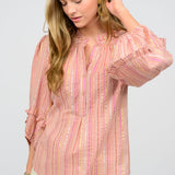 Antoinette Striped Top