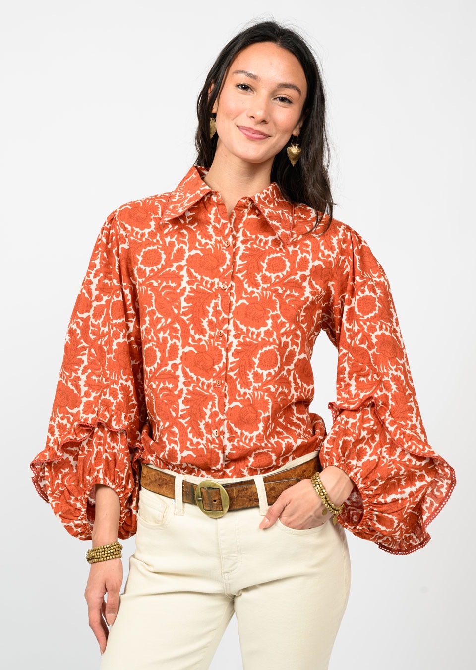 Elaina Rusty Vines Top