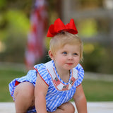 4th Of July Flag Romper