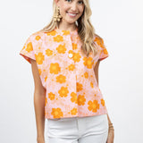 Daisique Pop Over Blouse