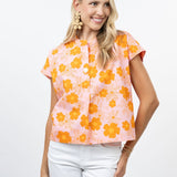 Daisique Pop Over Blouse