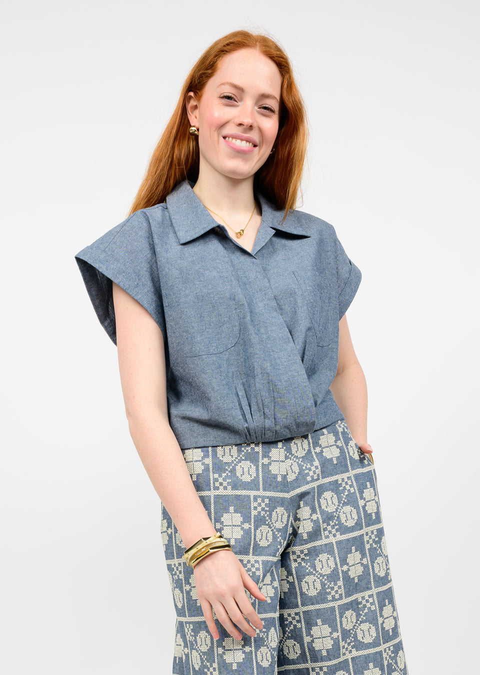 Amelia Wrap Waist Top