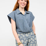 Amelia Wrap Waist Top