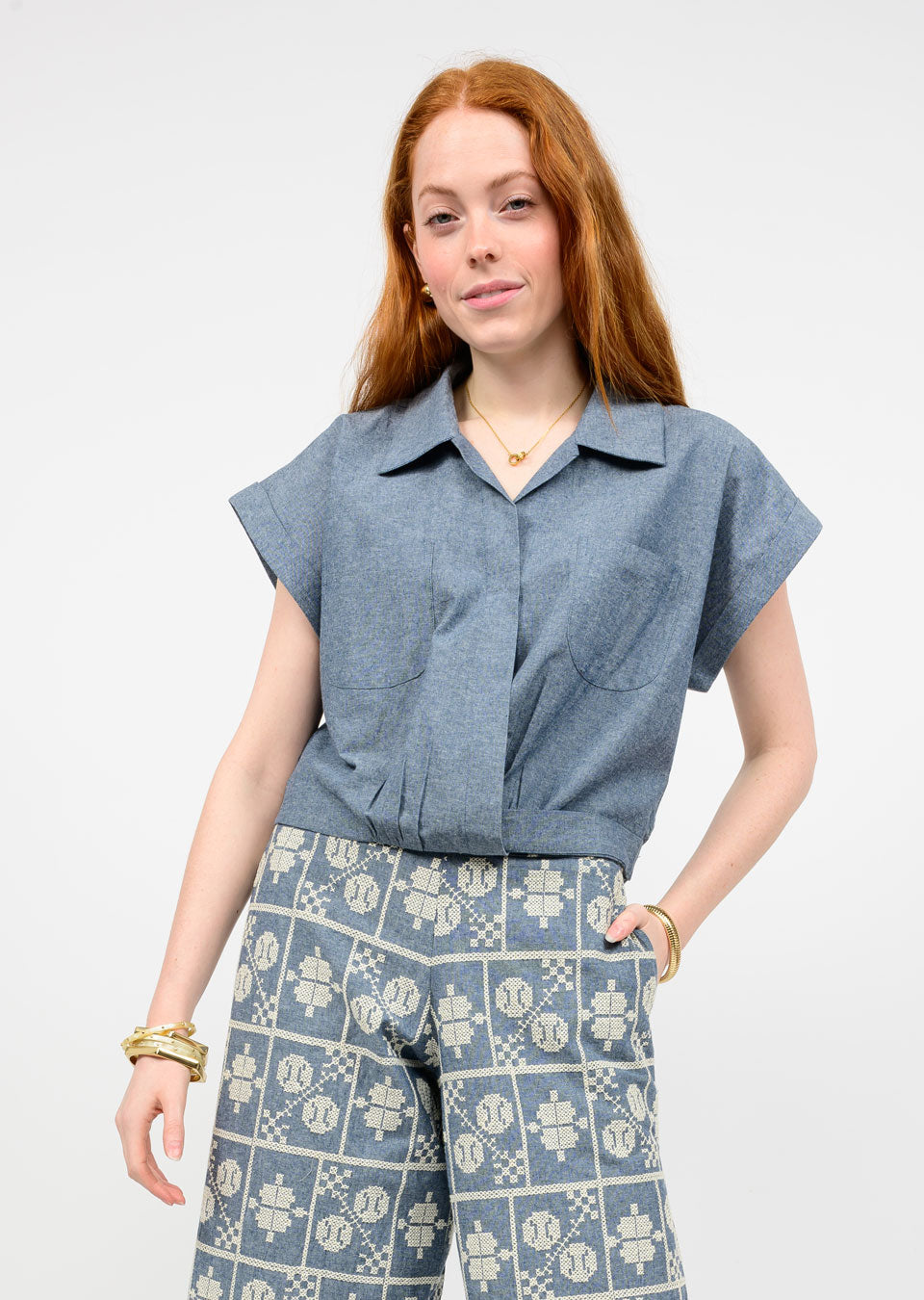 Amelia Wrap Waist Top