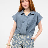 Amelia Wrap Waist Top