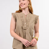 Stacy Ruffle Blouse
