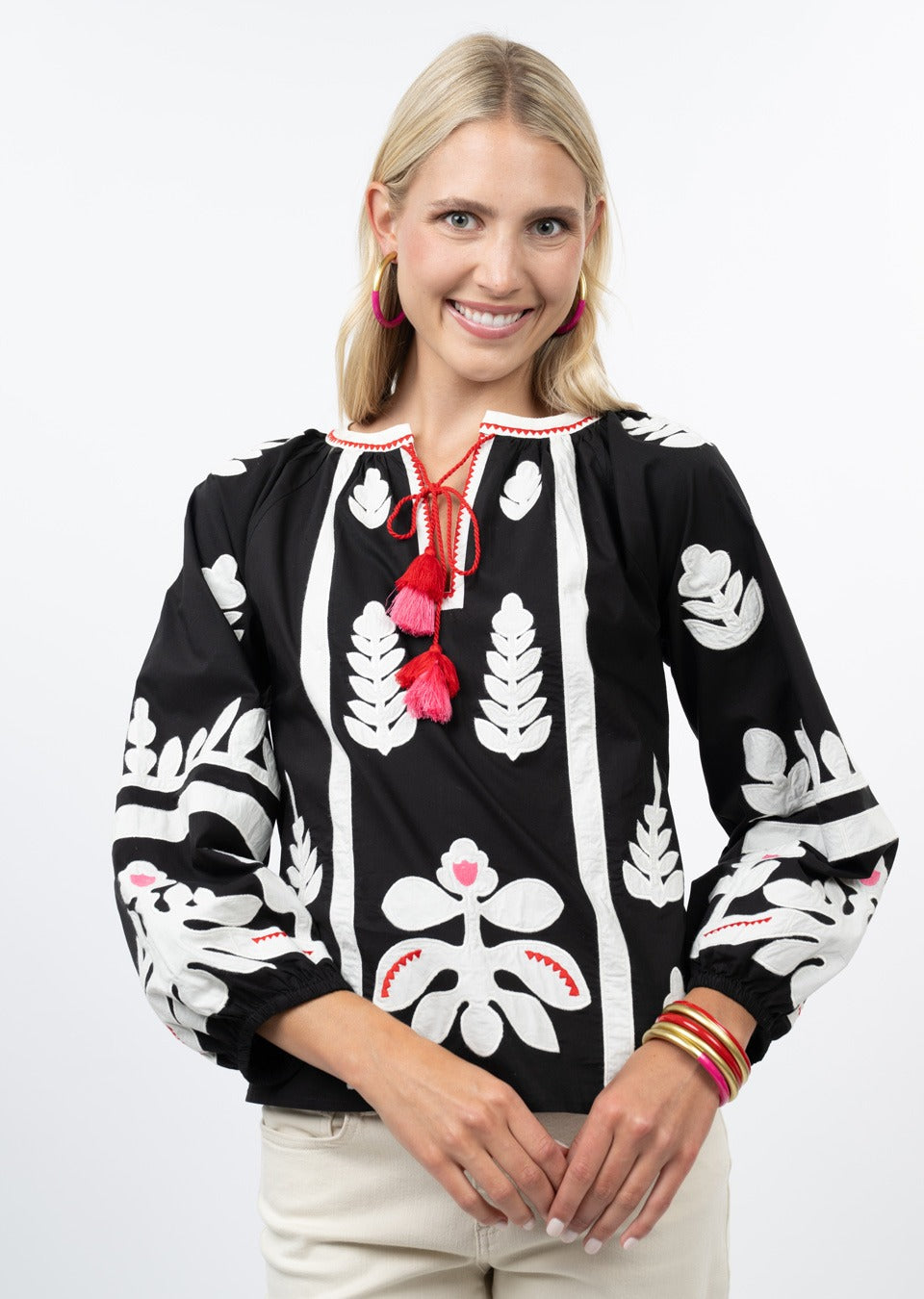 Charlie Applique Top