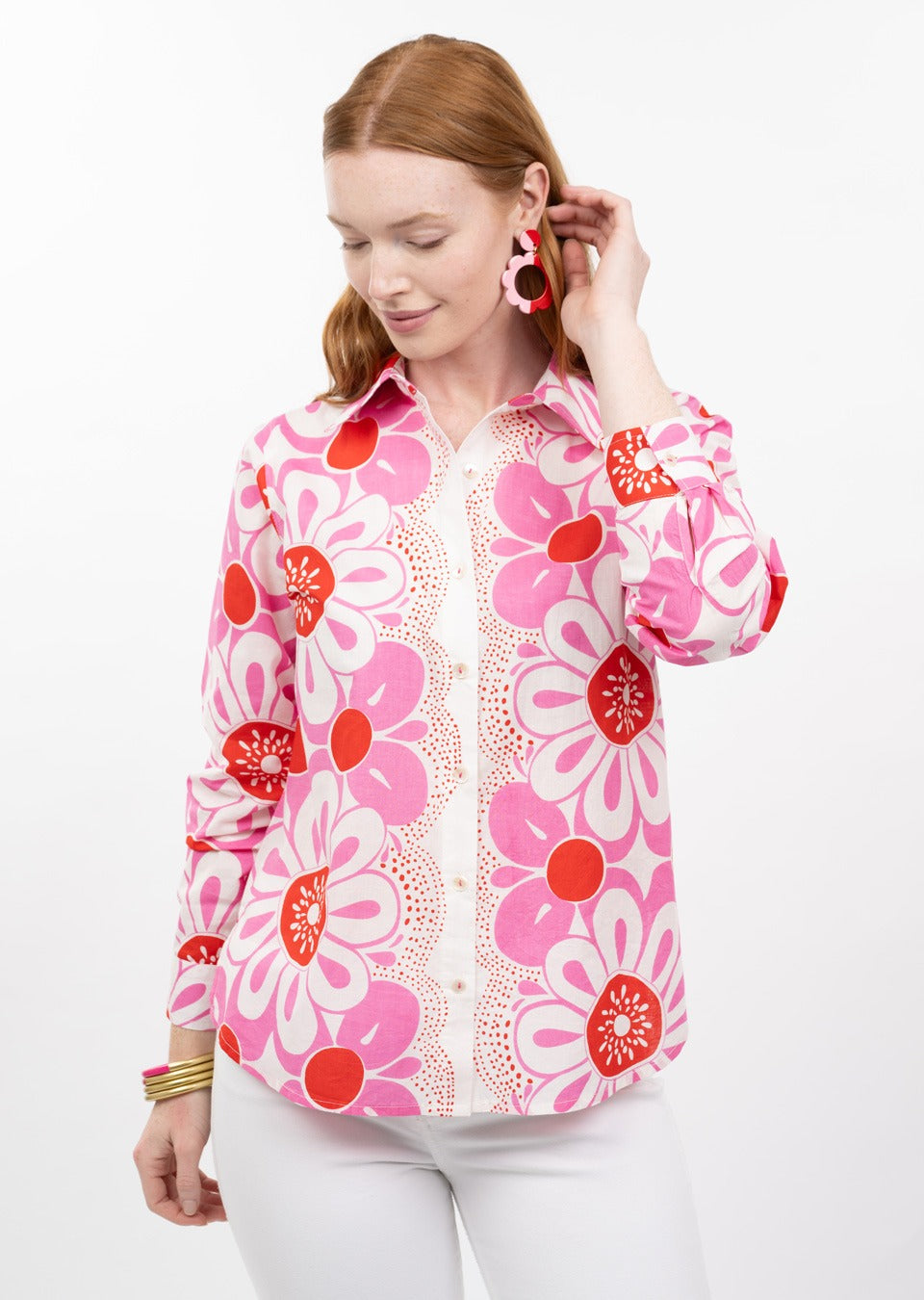 Pop Flower Border Top