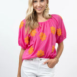 Daisy Applique Top