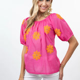 Daisy Applique Top