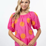 Daisy Applique Top