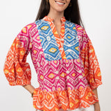 Tribal Tiered Top