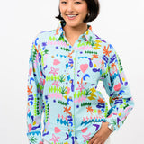 Long Sleeve Camp Shirt