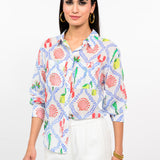 Long Sleeve Camp Shirt
