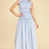 Melanie Gingham Maxi