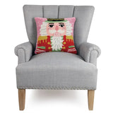 Pink Nutcracker Hook Pillow