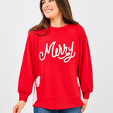 Lakelyn Merry Bow Sweatshirt