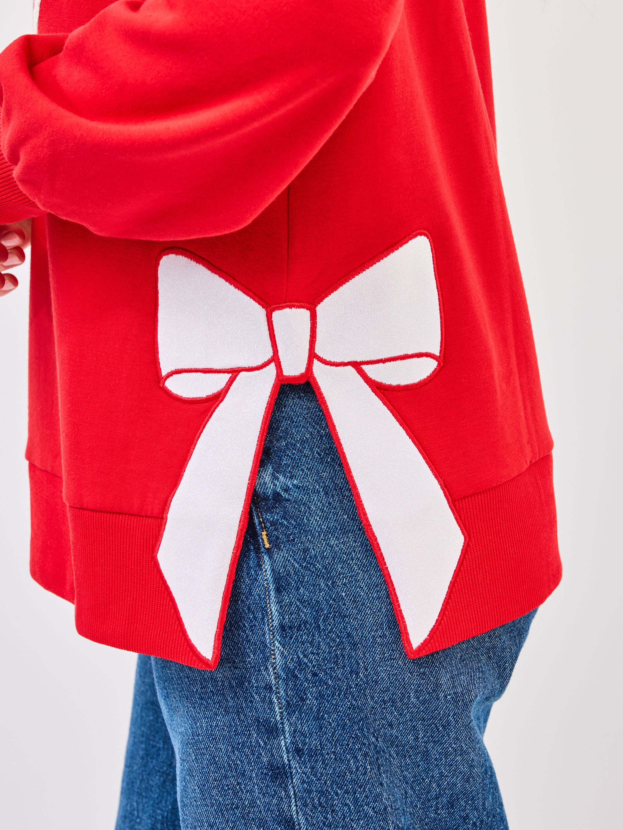 Lakelyn Merry Bow Sweatshirt