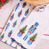 Mary Square Holiday Tea Towels