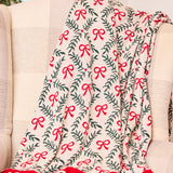 Holiday Trellis Blanket