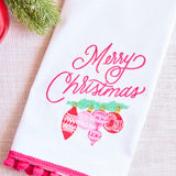 Mary Square Holiday Tea Towels