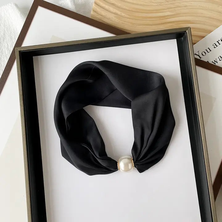 Magnetic Silk Scarf Necklace