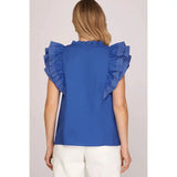 Melissa Ruffle Top
