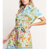 Amelia Woven Mini Dress