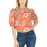 Red Poppies Blouse