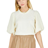 Cassandra Bubble Sleeve Blouse