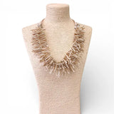 White Coral Branch Necklace