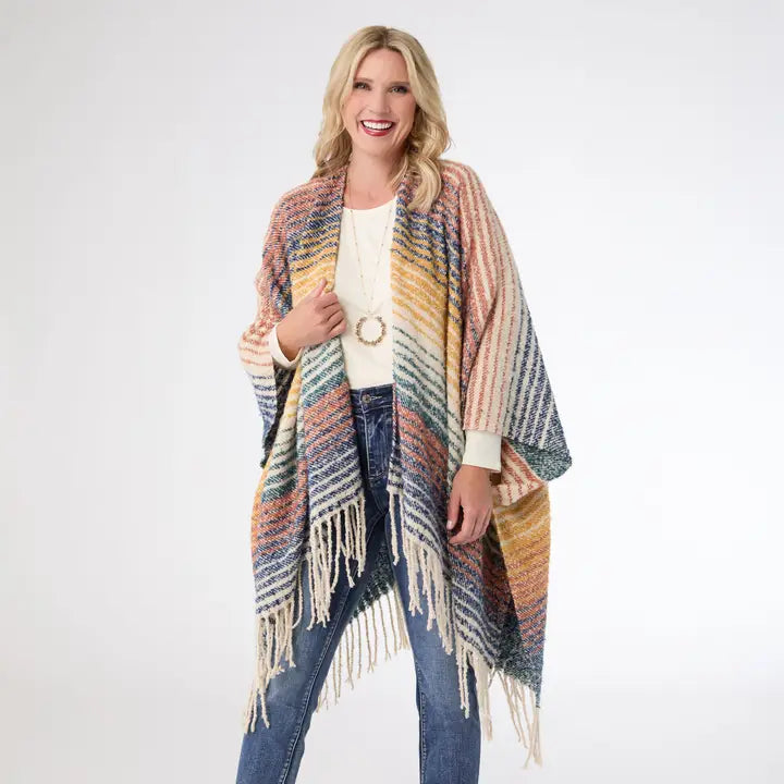 Asti Multi Stripe Wrap