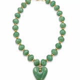 Haylee Beaded Heart Necklace