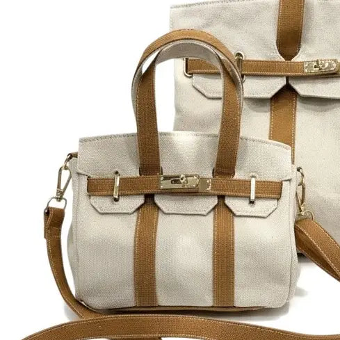 The Luxey Mini Canvas Tote