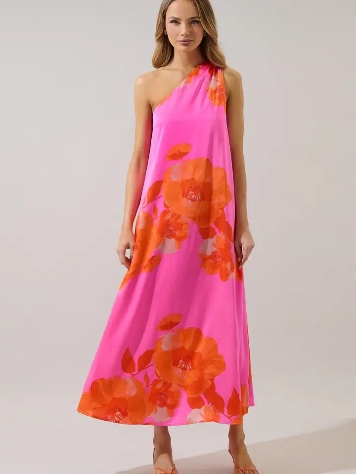 Glena Floral Maxi Dress