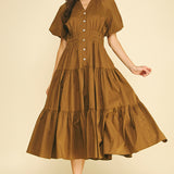 Chloe Tiered Midi Dress