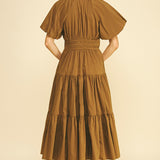 Chloe Tiered Midi Dress