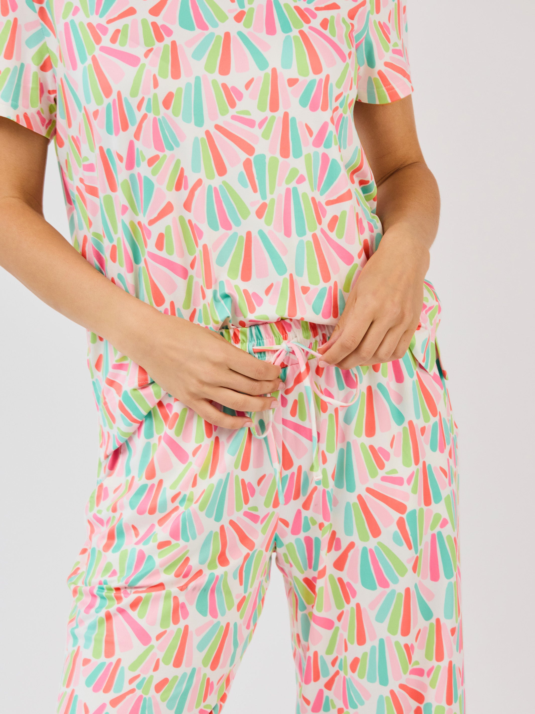 Alli Pj Cropped Pant Set