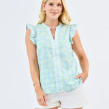 Kira Mosaic Top