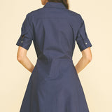 Tie Front Midi Dress