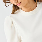 Larissa Pleat Sleeve Tee