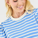 Larissa Pleat Sleeve Tee