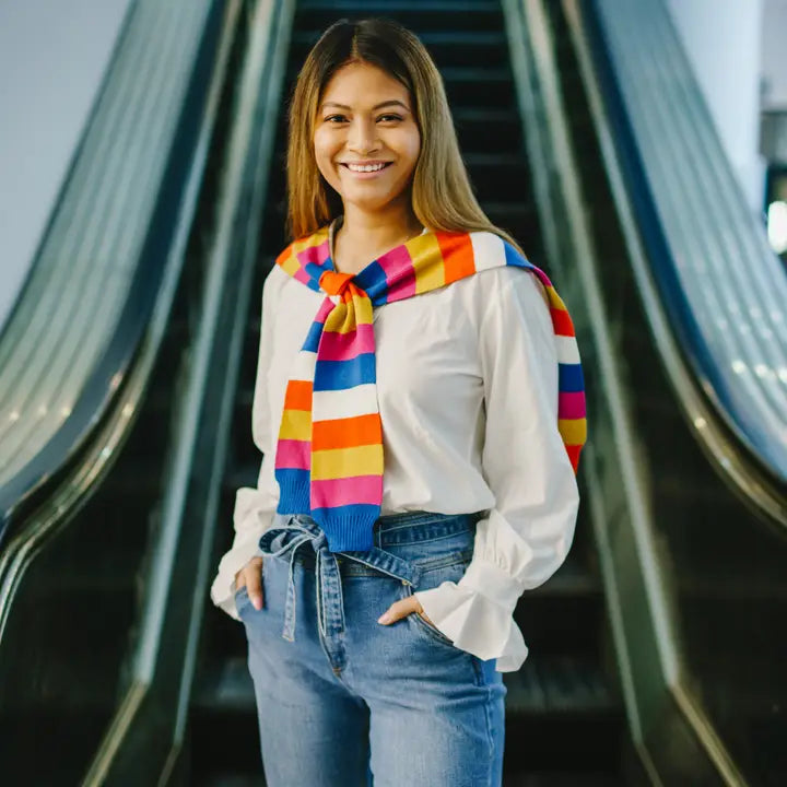 Faux Sweater Scarf