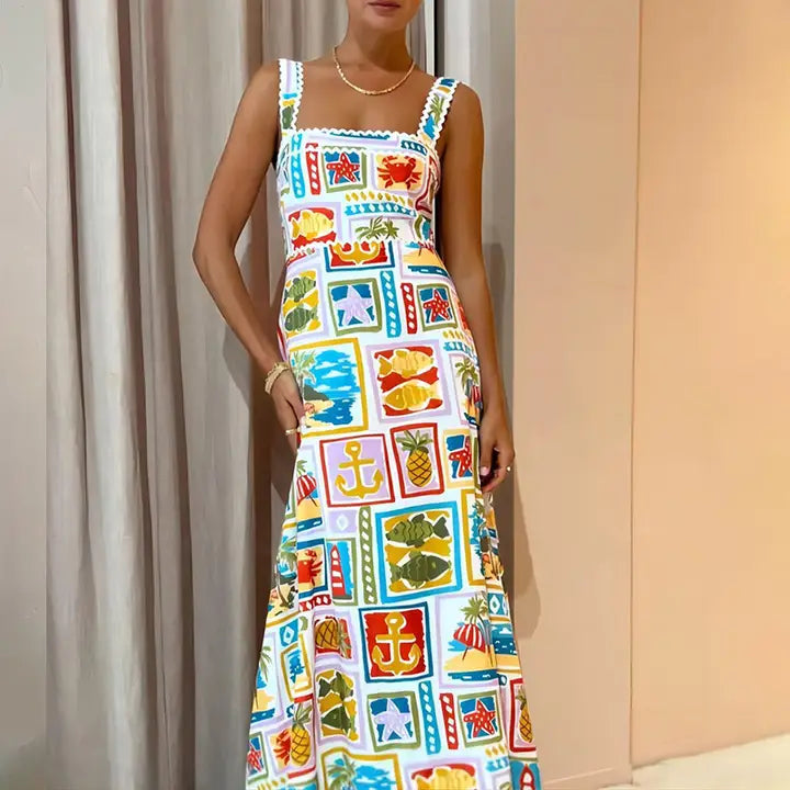 Kaylynn Graffiti Maxi