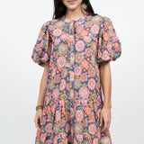 Floral Eyelet Dress