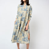Toile Midi Dress