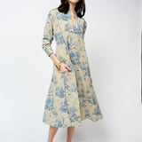 Toile Midi Dress