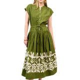 Clary Drop Waist Dress